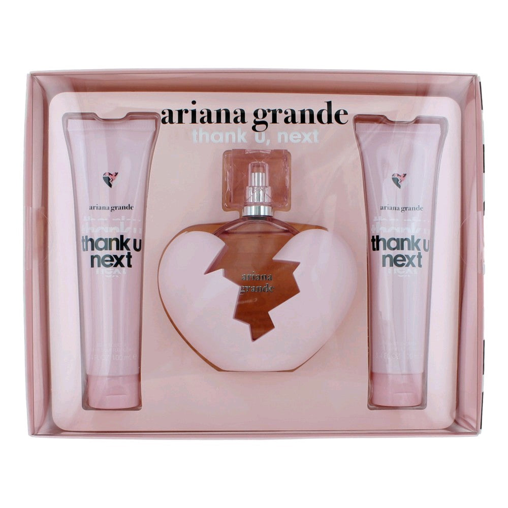 Photo of Thank U Next by Ariana Grande, 3 Piece Gift Set for Women